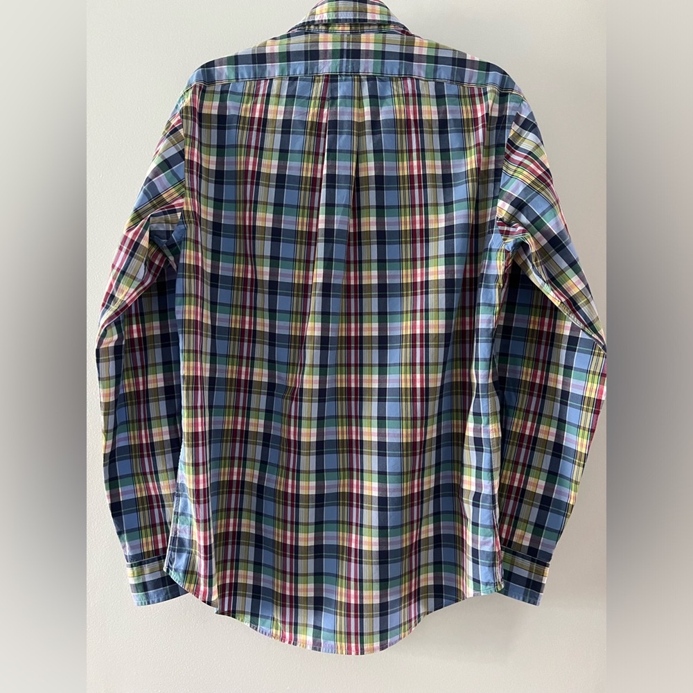 Ralph Lauren Mens Plaid Shirt M Button Down. - Picture 2 of 9